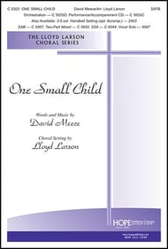 One Small Child SATB choral sheet music cover Thumbnail